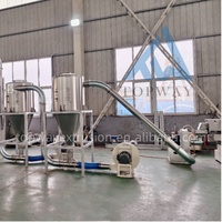 Ligne de production de granulés PE WPC, granulateur de recyclage WPC, machine de fabrication de granulés WPC