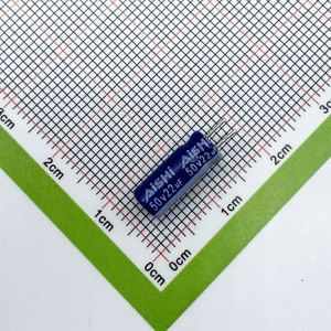 Whole Sale ERM1HM220D12C36T 5*12 <b>Capacitors</b> Through-Hole Electrolytic <b>Capacitors</b> 22uF 20% 50V 10000H - Product Image 1