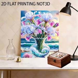 Xixi Vente en gros de toiles modernes personnalisées en relief avec cadre pour la décoration intérieure, et peinture perlée DIY pour débutants - Product Image 5