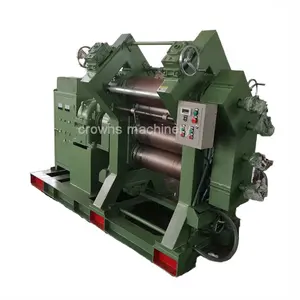 Hoge Precisie Drie-Roll En Vier-Roll Rubber Kalendermachine Rubber Vel En Strip Making Machine