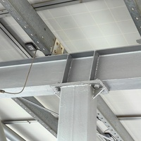 Viga de Acero Laminada en Caliente A36/A572/Q235B/G250/S235JR/SS400, Viga Estructural de Acero para Cochera Metálica, Tamaño Personalizado ASTM