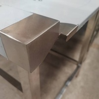 Table de travail inoxydable de haute qualité de vente directe d'usine pour le lave-vaisselle de cuisine commerciale compatible