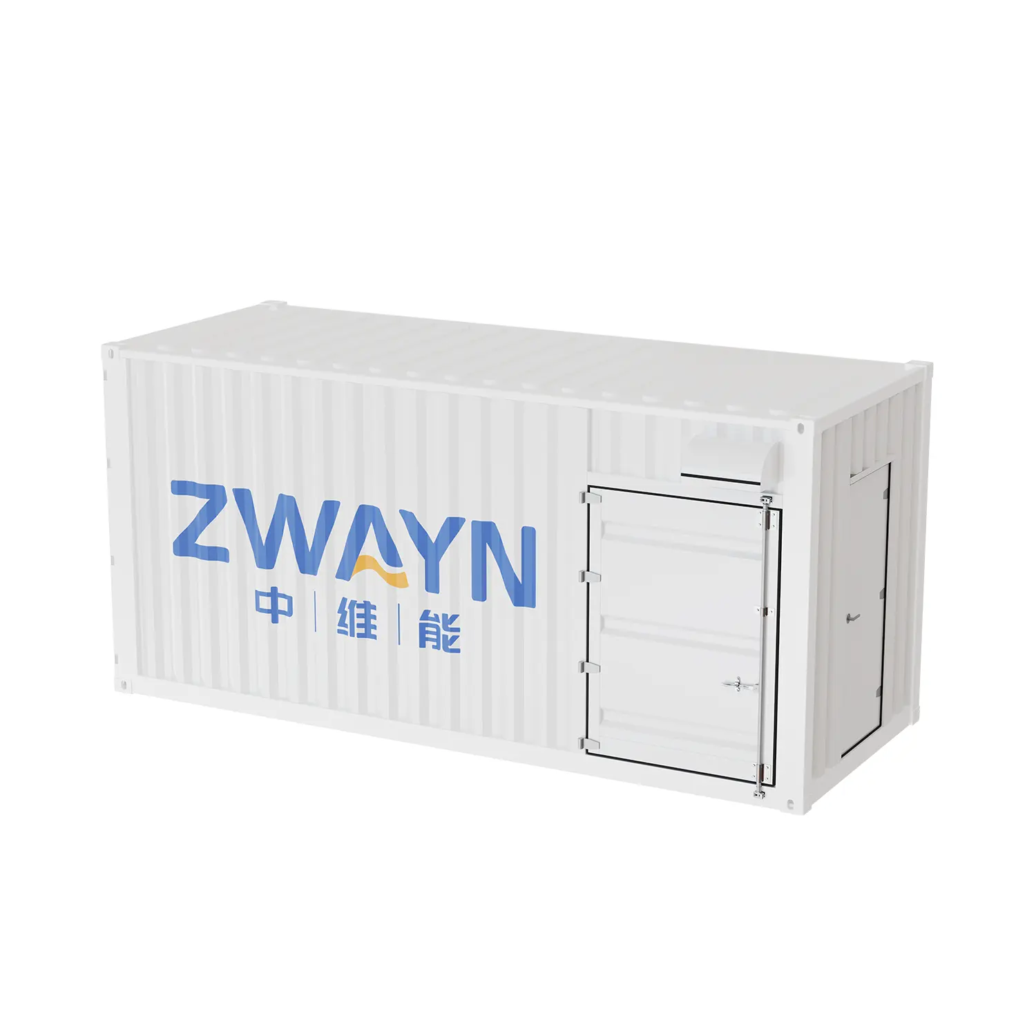 Zwayn 1.5Mwh Megawatt lityum iyon piller konteyner sanayi için güneş enerjisi depolama