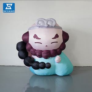Dessin animé personnalisé décoration gonflable soleil WuKong moine cochon Tang moine personnage gonflable voyage vers l'ouest - Product Image 4