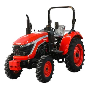 Tarım için 25hp 30hp 40hp 50hp çiftlik traktörü mini traktör 4x 4 tarla makinesi mini traktör