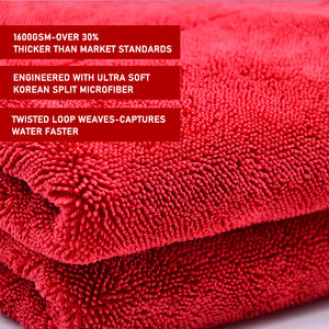 Toalla de Microfibra con Bucle Trenzado para Secado de Autos, Tamaño y Color Personalizables, Suave, Sin Pelusas, Suministro al por Mayor - Product Image 3