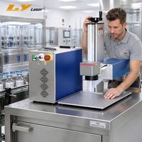 Nueva Máquina de Marcado Láser UV LYLASER de 5W, Alta Precisión, Compatible con CNC DXF, para Cajas de Medicamentos Farmacéuticos y Reactivos de Diagnóstico