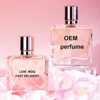 Parfum en spray OEM personnalisé avec logo, senteur vanille, florale et fruitée, pour femmes et hommes, en flacon en verre, taille standard