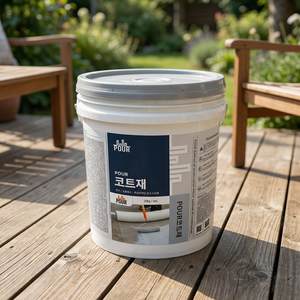 Vernis pour bois transparent antidérapant, résistant à l'humidité, avec protection UV, résistant aux intempéries, pour terrasse en bois de jardin extérieur - Product Image 1