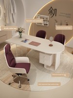 Bureau de consultation de luxe léger haut de gamme pour salon de beauté médical et clinique dentaire, avec plateau en acrylique, tiroir de rangement, personnalisable