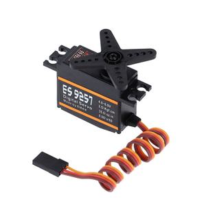 Servo Digital Micro <span class=keywords><strong>3D</strong></span> EMAX Oficial ES9257 2.5KG/0.05 SEG de Plástico para Helicópteros RC Align <span class=keywords><strong>Trex</strong></span> 450 y 500 - Product Image 2