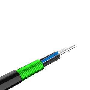 GYTZS Optical Cable Single Mode 9/125 9.7mm PE Fiber Optical Cable 2core