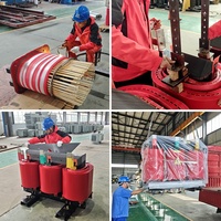 Transformateur en résine coulée SCB18 10kV 315kVA pour systèmes d'alimentation industriels Transformateur de distribution en résine époxy triphasé