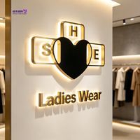 Lettres 3D en acier inoxydable personnalisées rétroéclairées par LED, halo inversé illuminé, logo mural pour entreprise, bureau, signalétique, étanche IP65, usage commercial