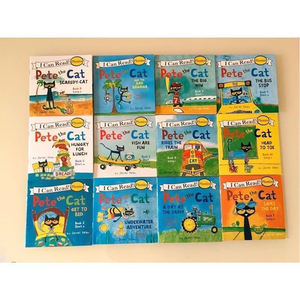 Set de 12 Libros de Aprendizaje <span class=keywords><strong>para</strong></span> Niños, Libros de Lectura Fonética, Historias, Vocabulario, Gramática, Educativos, Libros de Peter el Gato <span class=keywords><strong>para</strong></span> Niños - Product Image 2