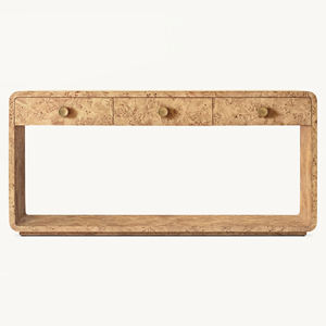 Diseño de lujo Estilo clásico Cama antigua Muebles laterales Minimalismo Mesas de madera maciza - Product Image 1