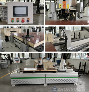 Máy tạo lỗ khóa cửa <span class=keywords><strong>CNC</strong></span> xây dựng mới, dễ vận hành, dùng cho vật liệu gỗ, động cơ, bạc đạn, linh kiện cốt lõi - Product Image 2