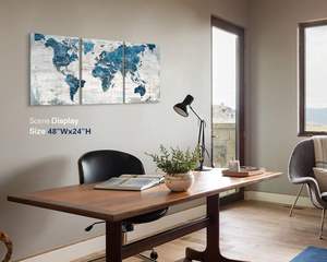 लिविंग रूम के लिए दीवार कला बेडरूम की दीवार सजावट चित्र के लिए दीवार कला 48 "x24" - Product Image 3