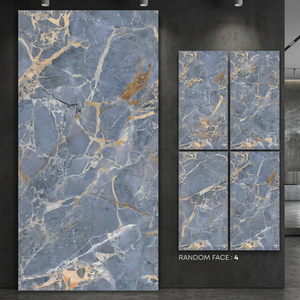 Azulejos de Porcelana Brillante para Interiores Modernos, 600x1200mm, Superficie Antibacteriana para Paredes y Pisos de Salas de Estar - Product Image 1