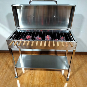 Rôtissoire à broche pour barbecue kebab, en acier inoxydable, barbecue, rôtissoire - Product Image 4