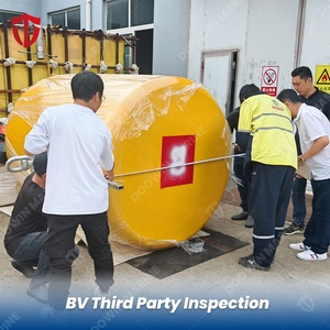 Boa di ormeggio personalizzata a forma di barile, attrezzatura marina offshore, rivestimento in PU, riempita in schiuma - Product Image 5