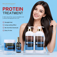 Champú y Acondicionador Profesional para el Cabello con Proteína de Queratina, Sin Sulfatos, de Marca Privada OEM, para Reparación de Daños y Suavizado