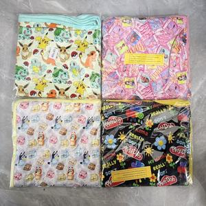 Couverture d'emmaillotage pour bébé en bambou multifonctionnelle, écologique, toute saison, à double couche, avec motifs de personnages et de style western, en stock en usine - Product Image 2