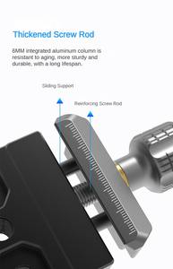 Abrazadera de liberación rápida de aluminio YEAH para estándar tipo Arca para DJI Ronin S/SC, para ZHIYUN <span class=keywords><strong>Crane</strong></span> Series <span class=keywords><strong>Weebill</strong></span> S Gimbal - Product Image 4