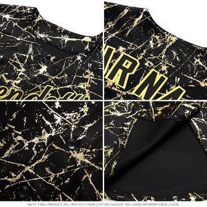 Maillot de baseball personnalisé unisexe pour adulte, avec nom et numéro, chemise d'équipe à boutons, impression par sublimation, vêtements de sport - Product Image 5