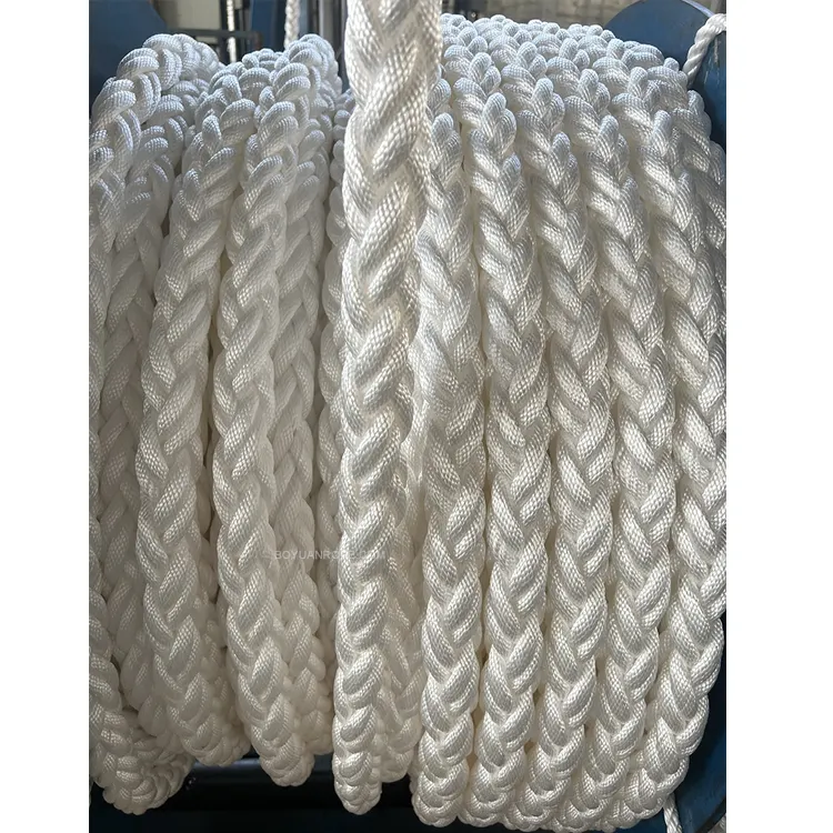Corda marina personalizzata 32mm 64mm corda di ormeggio forte Multi-filamento polipropilene (mfp) corda PP
