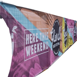 Tùy chỉnh thiết kế độ phân giải cao 1440dpi kỹ thuật số in kích thước lớn quảng cáo ngoài trời graffiti Vinyl lưới biểu ngữ - Product Image 3