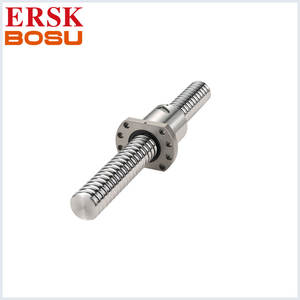 L'usine de machines distribue la vis à billes Hiwin populaire personnalisée 1204 TBI matériau en acier CNC avec écrou à vis à billes - Product Image 4