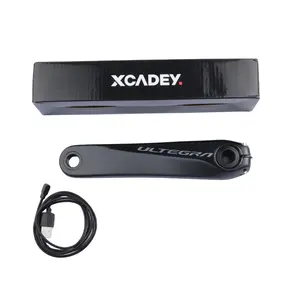 Pour <span class=keywords><strong>Shimano</strong></span> XCADEY X-POWER mètre 170MM manivelle GPS ANT pour Bluetooth <span class=keywords><strong>105</strong></span> R7000 ULTEGRA R8000 11S R7100 R8100 12S route en alliage droit - Product Image 5