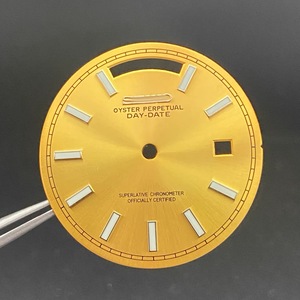 Accessoires de montre : Index carrés modifiés, cadran 31 mm, index argentés, luminescence verte, compatibles avec le mouvement 8285 - Product Image 6