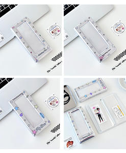 Prêt à Expédier Kpop Cadeaux 1p 4cut Recueillir Livre Photo Bande Album Métal Couleur Argent 2x6 Photostrip Livre - Product Image 5
