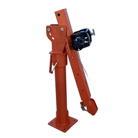 Mini voiture de grue mobile nouvel ascenseur de moteur hydraulique pliant avec matériau métallique de fronde à chaîne pour la vente au détail et les hôtels