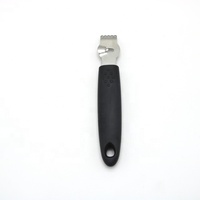 Cuisine Barman Outils Citron Orange Agrumes Zester Éplucheur Râpe Grattoir Avec poignée Ergonomique Antidérapante Poignée