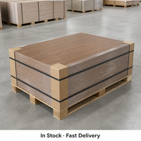 Panneau MDF mélaminé antibactérien sans formaldéhyde E0, panneau écologique pour armoire de chambre et meuble de rangement