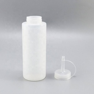 Wholesale 8oz Plastic <b>Squeeze</b> Sauce <b>Bottles</b> Kitchen Ketchup Dispenser Condiment <b>Bottles</b> - Product Image 4