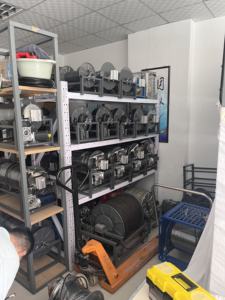 Geologische Bergbau-Handwinde Hochauflösende Videoaufzeichnung Kabel 100m 200m <span class=keywords><strong>300m</strong></span> Unterirdische Fernsehübertragung - Product Image 5