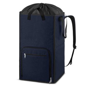 Heavy Duty Laundry <b>Basket</b> Padded Straps Stand up Base Portable <b>Hamper</b> Laundry Backpack <b>for</b> College Students 2 in 1 Laundry Bag - Product Image 1