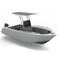 2024 Kinocean Luxury Sport Fishing Yacht Deep-V Jet Boat en aluminium avec moteur hors-bord à vendre