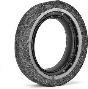 Coussinets d'oreille en tissu de coton gris lin écologique de haute qualité, accessoire de remplacement pour casque <span class=keywords><strong>Corsair</strong></span> - Product Image 6