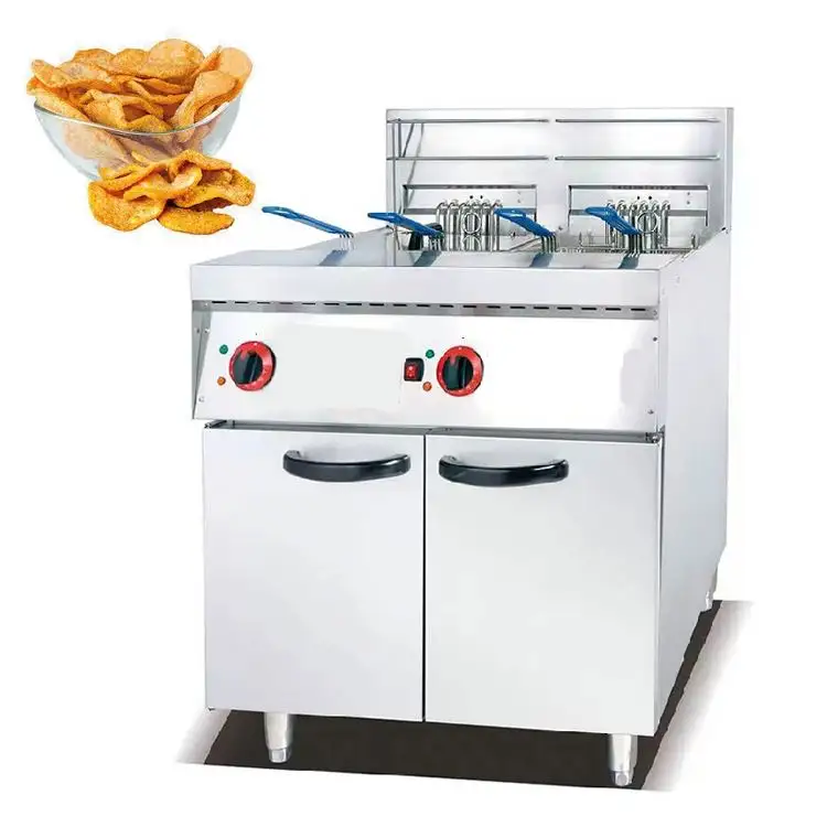 Factory cheap price fryer italy industrial potato chips fryer for sale