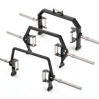 Barre de musculation hexagonale robuste, barre hexagonale multi-prise pour la musculation à domicile, l'haltérophilie et l'entraînement de force