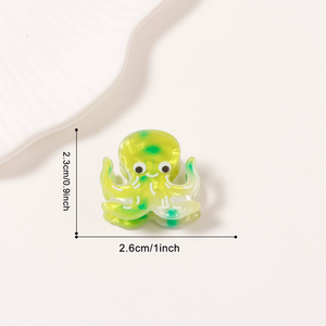 PDANY Divertidos Accesorios Laterales para el Cabello con Diseño de Cuentos de Hadas, Pinzas Pequeñas de PVC con Animales Marinos Coloridos para Mujeres, Ideales para Fiestas y el Hogar - Product Image 4