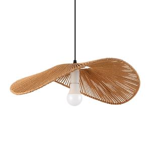 Lámparas de araña y colgantes de <span class=keywords><strong>cuerda</strong></span> de cáñamo <span class=keywords><strong>con</strong></span> pantalla tejida a mano - Product Image 3