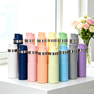 Nouvelle Tasse Thermos Portable Classique 2026 en Acier Inoxydable à Double Paroi Isolée Sous Vide avec <span class=keywords><strong>Action</strong></span> à Gâchette pour Café - Product Image 5