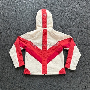 Custom Design High Quality Zipper Coat Pullover Nylon Windbreaker <b>Jackets</b> Lightweight <b>Soft</b> <b>Shell</b> Waterproof Windbreaker <b>Jackets</b> - Product Image 2