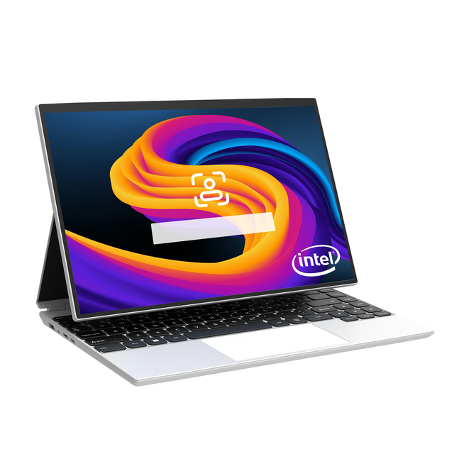 New 14-Inch Intel N95 Quad Core 3.4GHz 16GB RAM 2TB SSD 1920x1200 Display English Windows 11 Business Laptop 2-in-1 Tablet